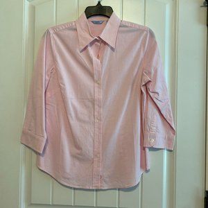 IZOD 3/4 Sleeve Pink Women's Shirt